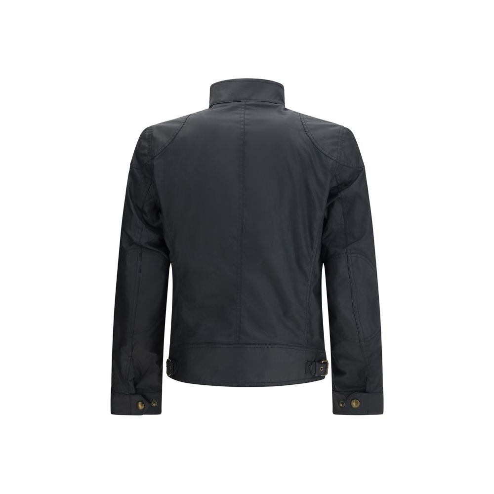 Belstaff Blue Cotton Coat - Luxe Marca