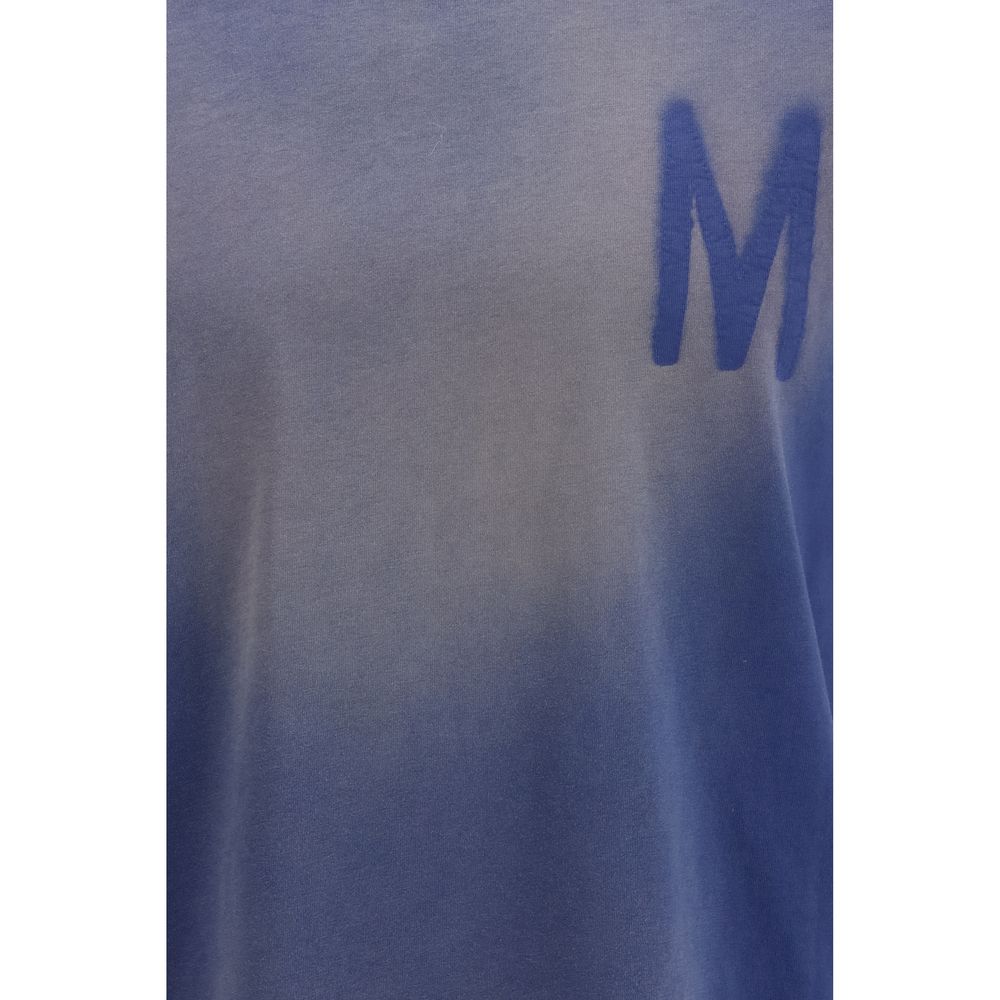 Moschino Blue Cotton T-Shirt - Luxe Marca