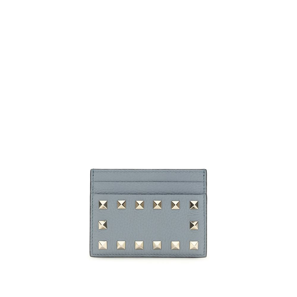 Valentino Garavani Blue Calf Leather Bos Taurus Wallet - Luxe Marca