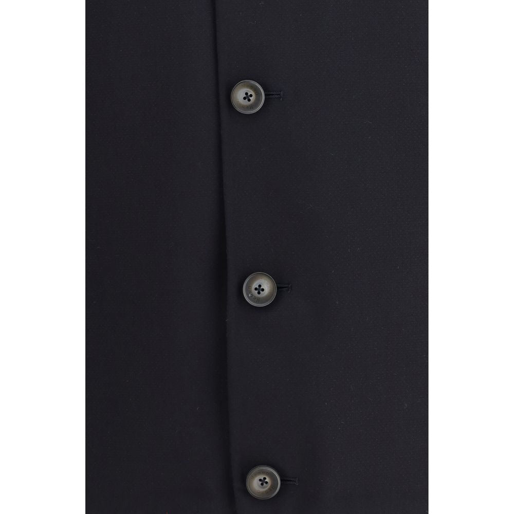 Herno Blue Elastane Coat - Luxe Marca