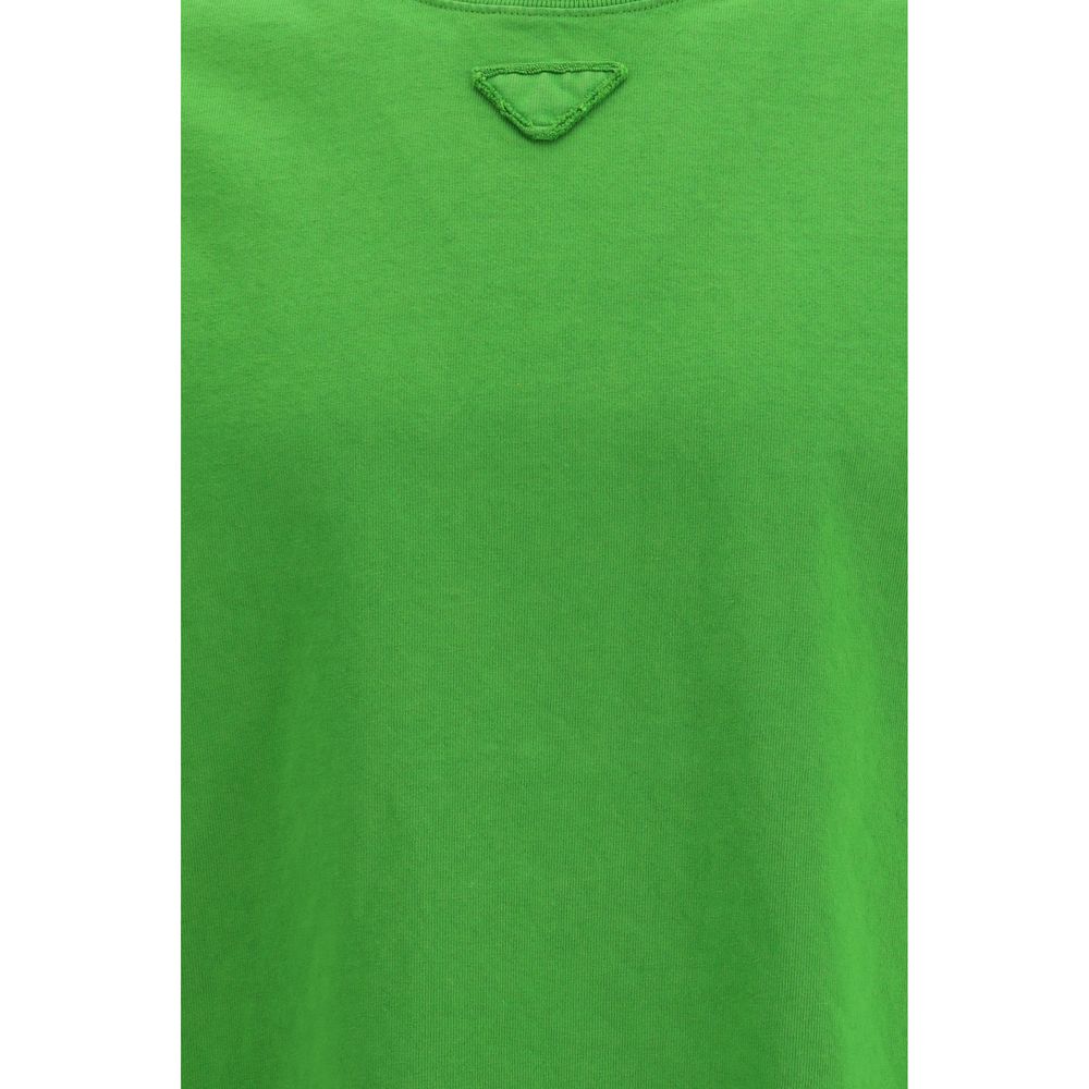 Prada Bicolor Cotton T-Shirt - Luxe Marca