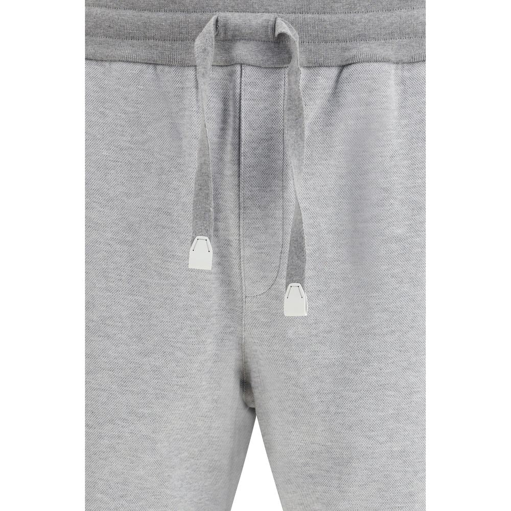 Brioni Gray Cotton Sweatshirt - Luxe Marca