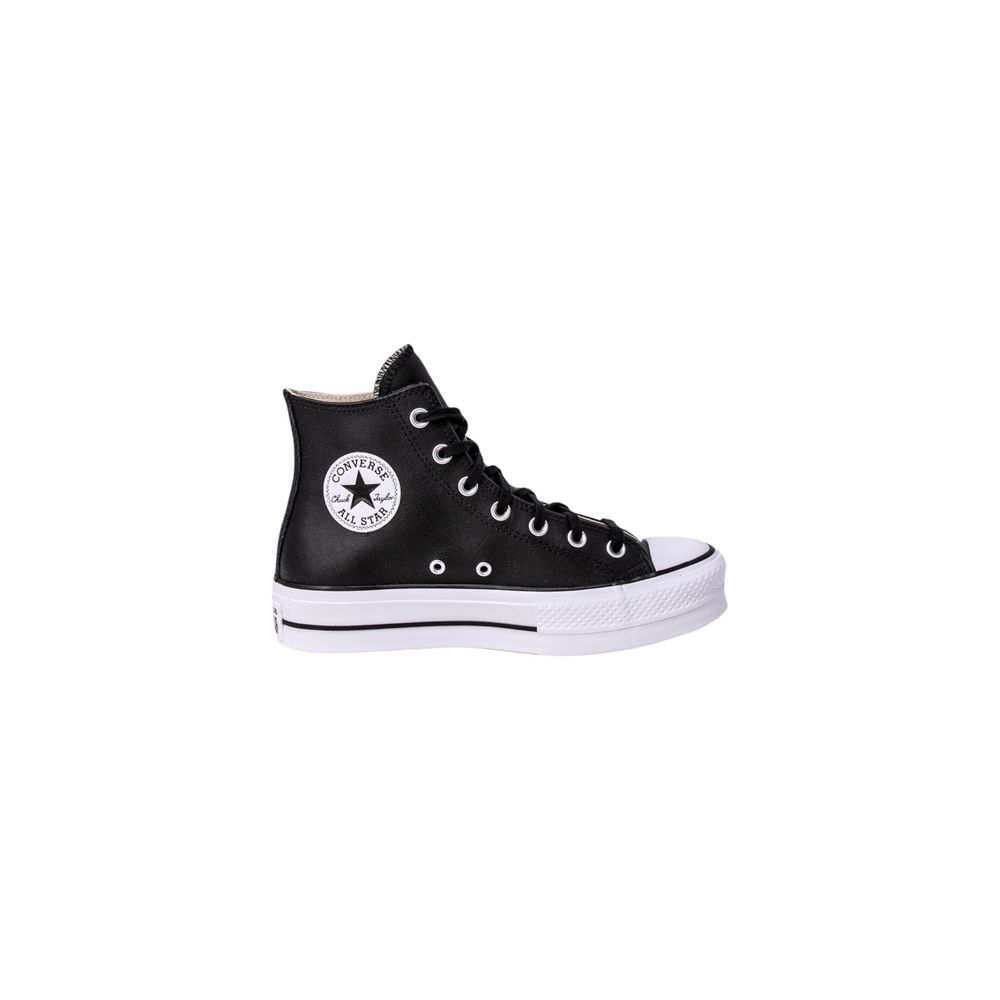 Converse Black Polyethylene Platform Sneakers - Luxe Marca