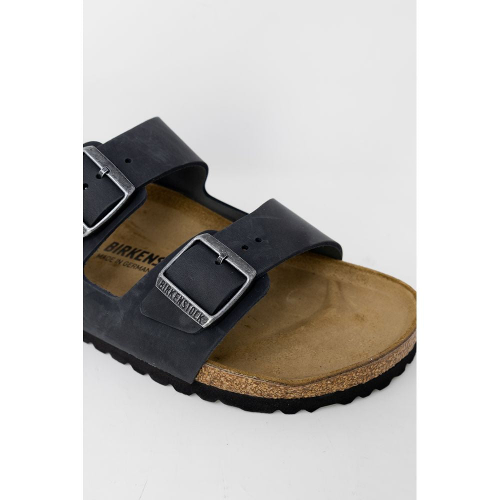 Birkenstock Black Synthetic Slippers - Luxe Marca