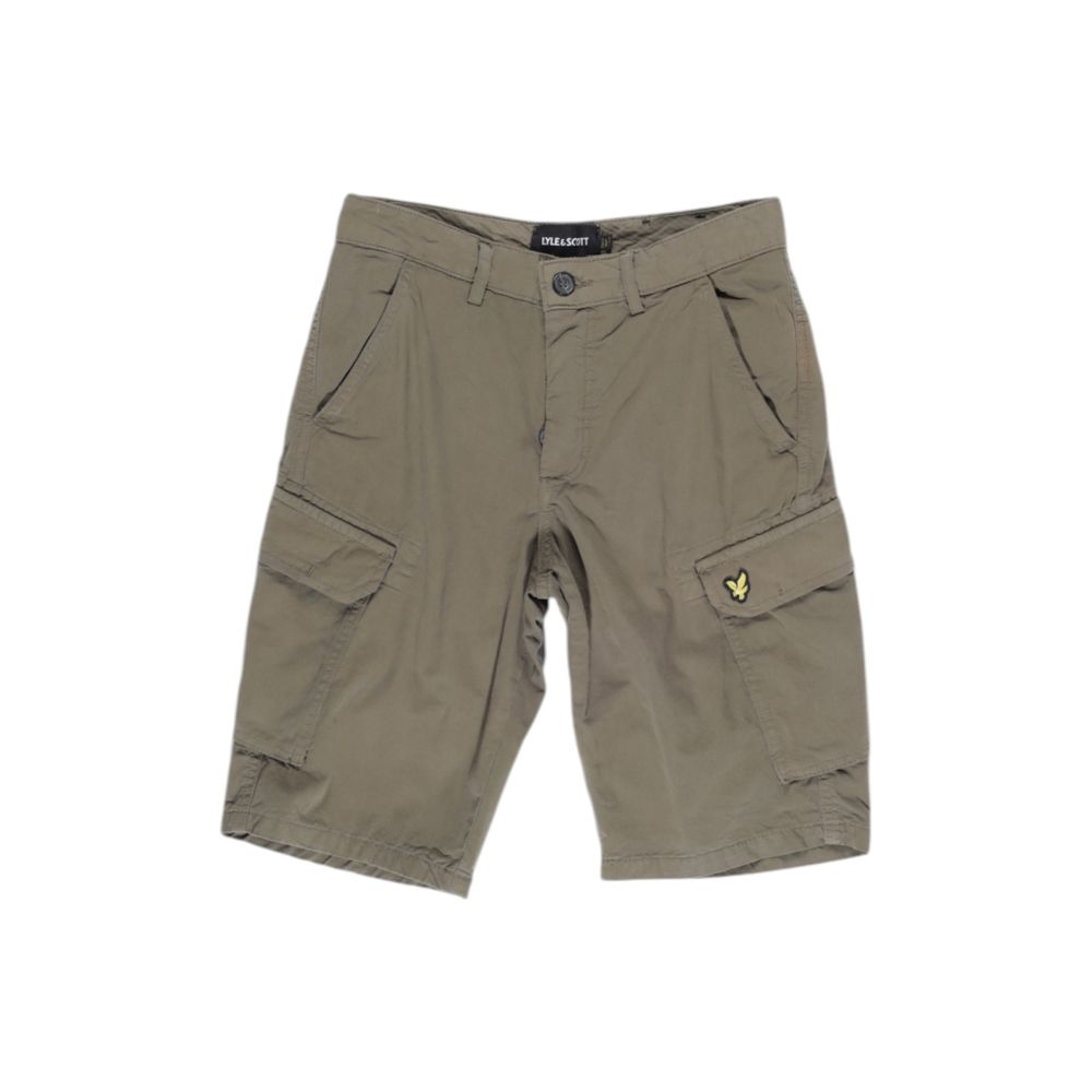 Lyle & Scott Green Cotton Bermuda Shorts - Luxe Marca