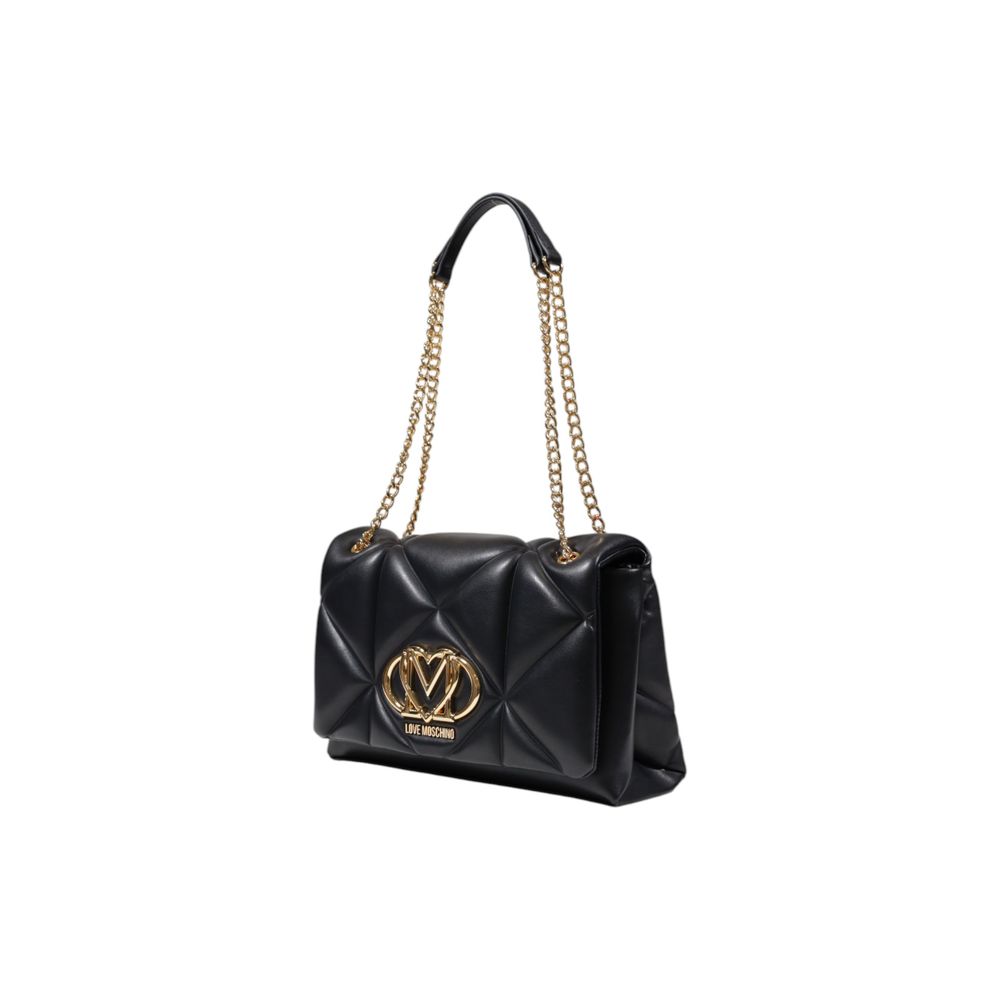 Love Moschino Black Polyethylene Handbag - Luxe Marca