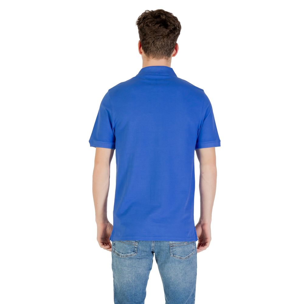 Lyle & Scott Blue Cotton Polo Shirt - Luxe Marca