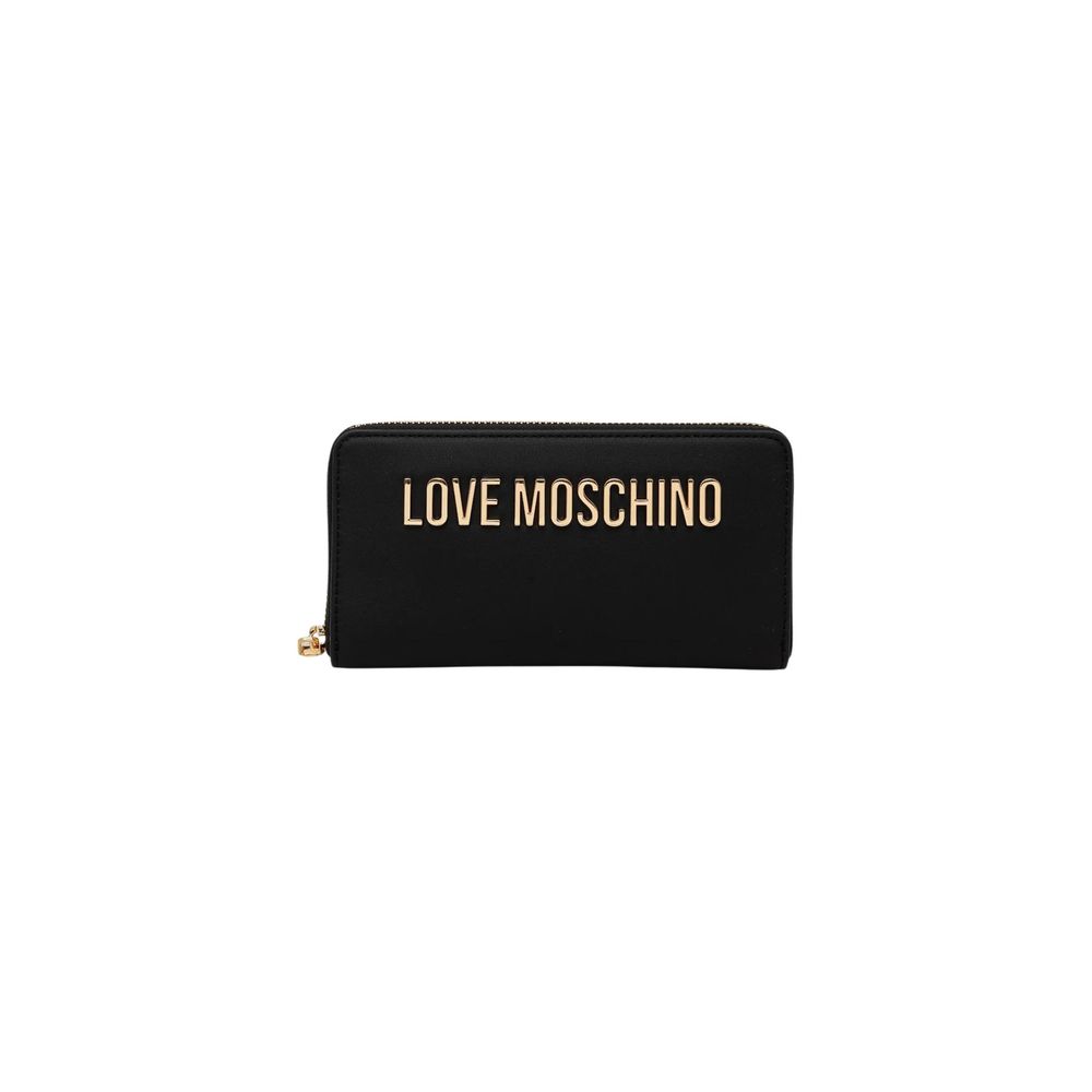 Love Moschino Black Polyethylene Wallet - Luxe Marca
