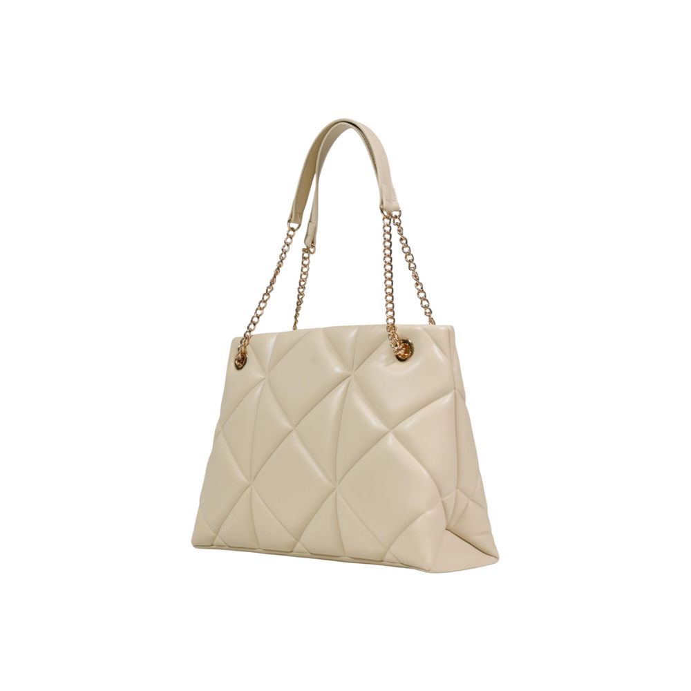 Love Moschino Beige Artificial Leather Handbag - Luxe Marca