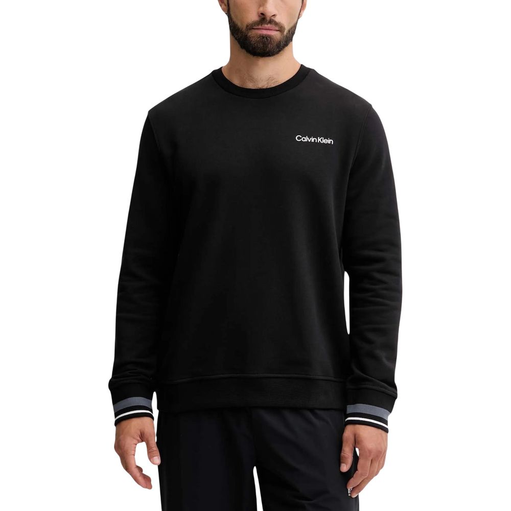 Calvin Klein Sport Black Cotton Sweatshirt - Luxe Marca