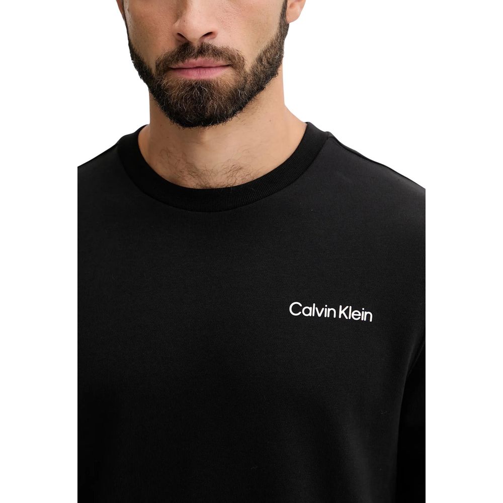 Calvin Klein Sport Black Cotton Sweatshirt - Luxe Marca