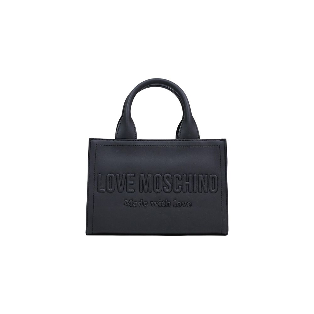 Love Moschino Black Polyethylene Handbag - Luxe Marca