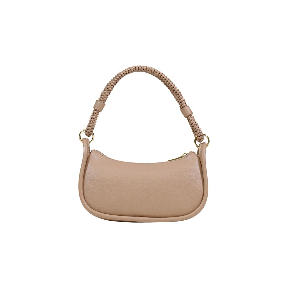 Love Moschino Beige Polyethylene Handbag - Luxe Marca