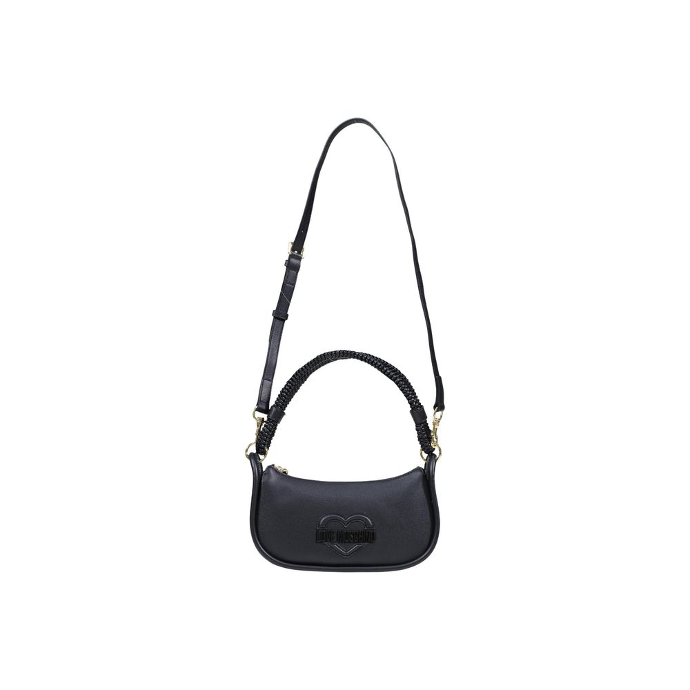 Love Moschino Black Polyethylene Handbag - Luxe Marca