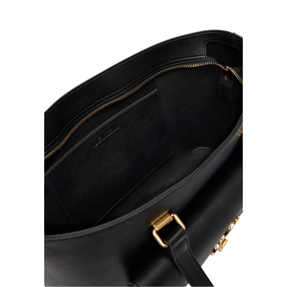 Love Moschino Black Polyethylene Handbag - Luxe Marca