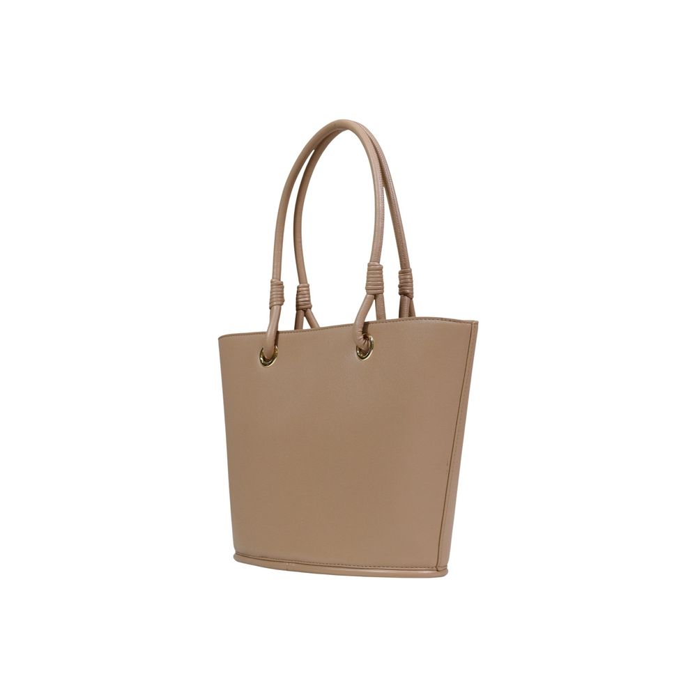 Love Moschino Beige Polyethylene Handbag - Luxe Marca