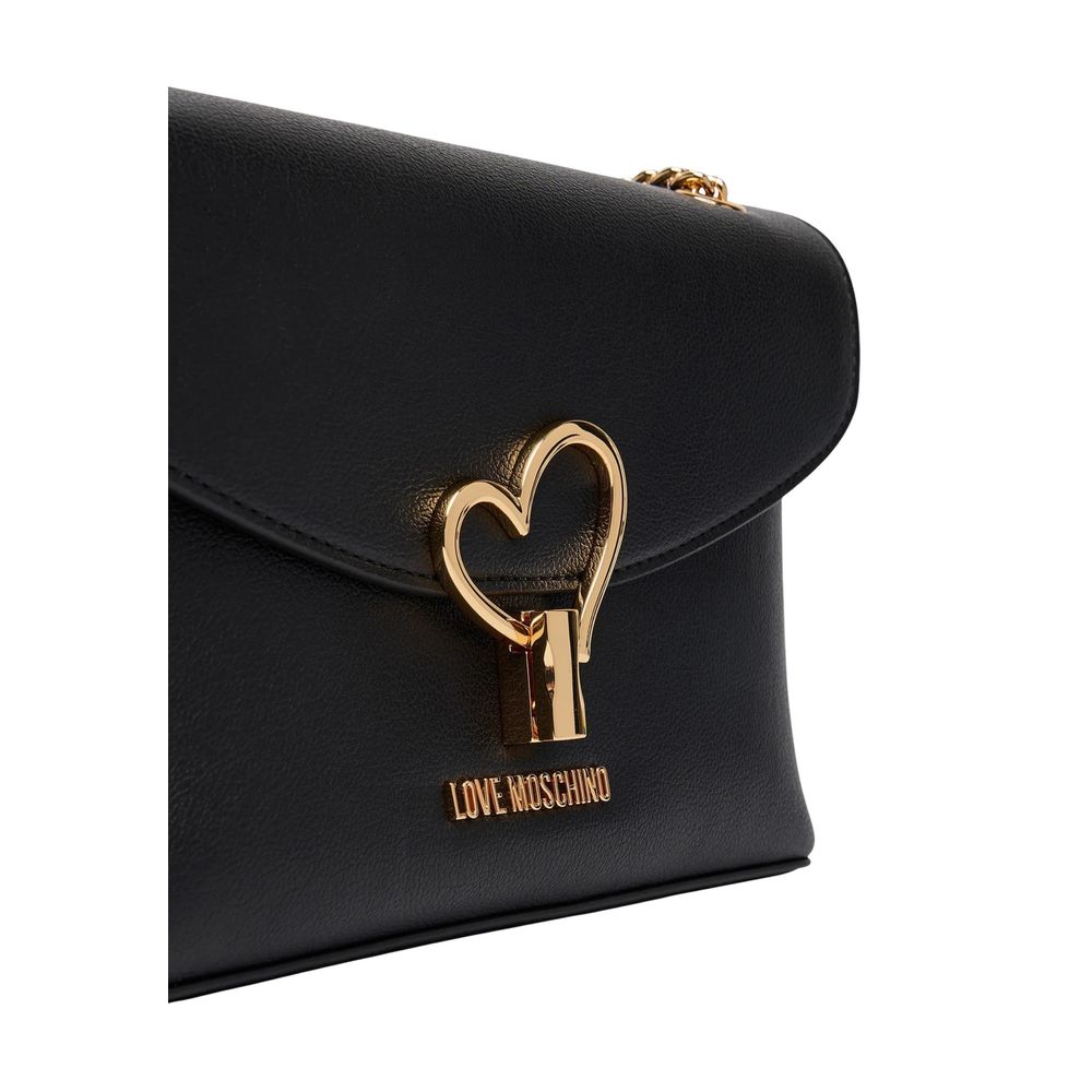 Love Moschino Black Polyethylene Handbag - Luxe Marca