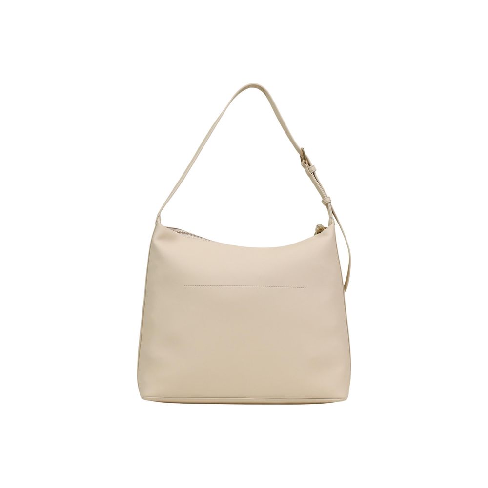 Love Moschino Beige Polyethylene Handbag - Luxe Marca