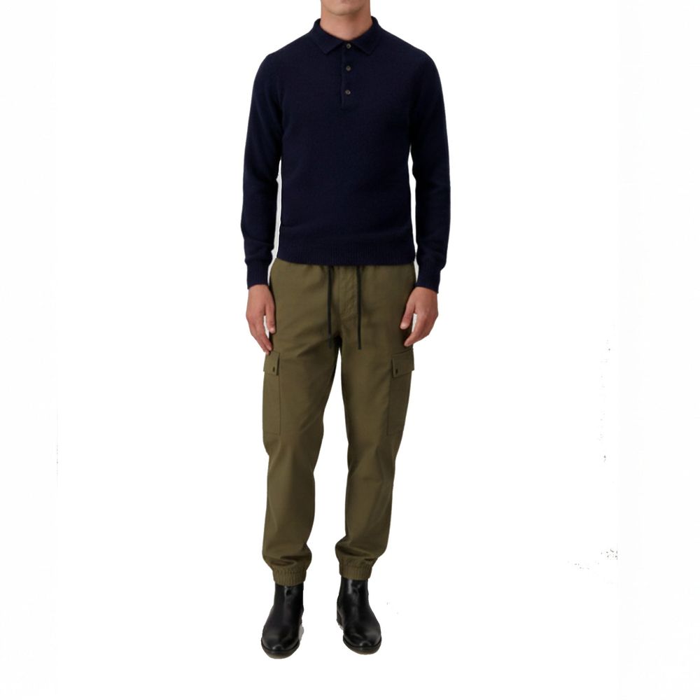 Herno Bicolor Polyester Cargo Pants - Luxe Marca