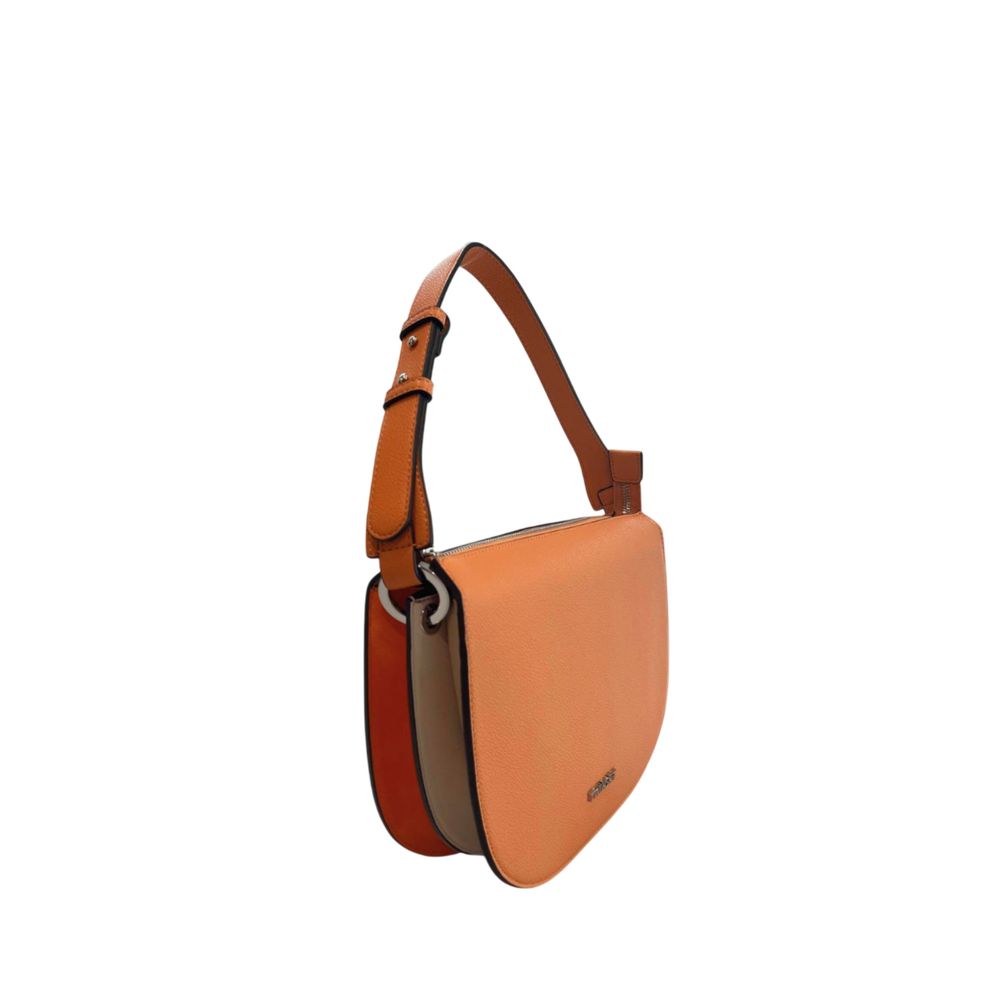 Twinset Orange Polyurethane Women Shoulder Bag - Luxe Marca