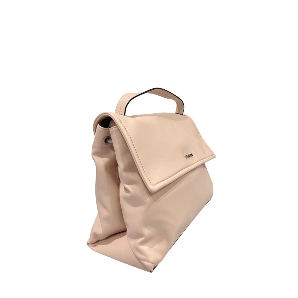 Twinset Pink PU Women Handbag - Luxe Marca