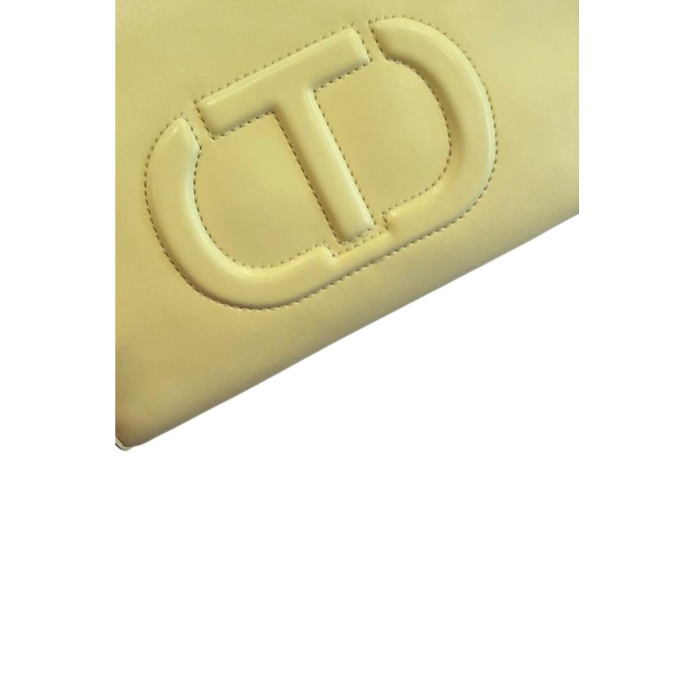 Twinset Bicolor Polyethylene Shoulder Bag - Luxe Marca