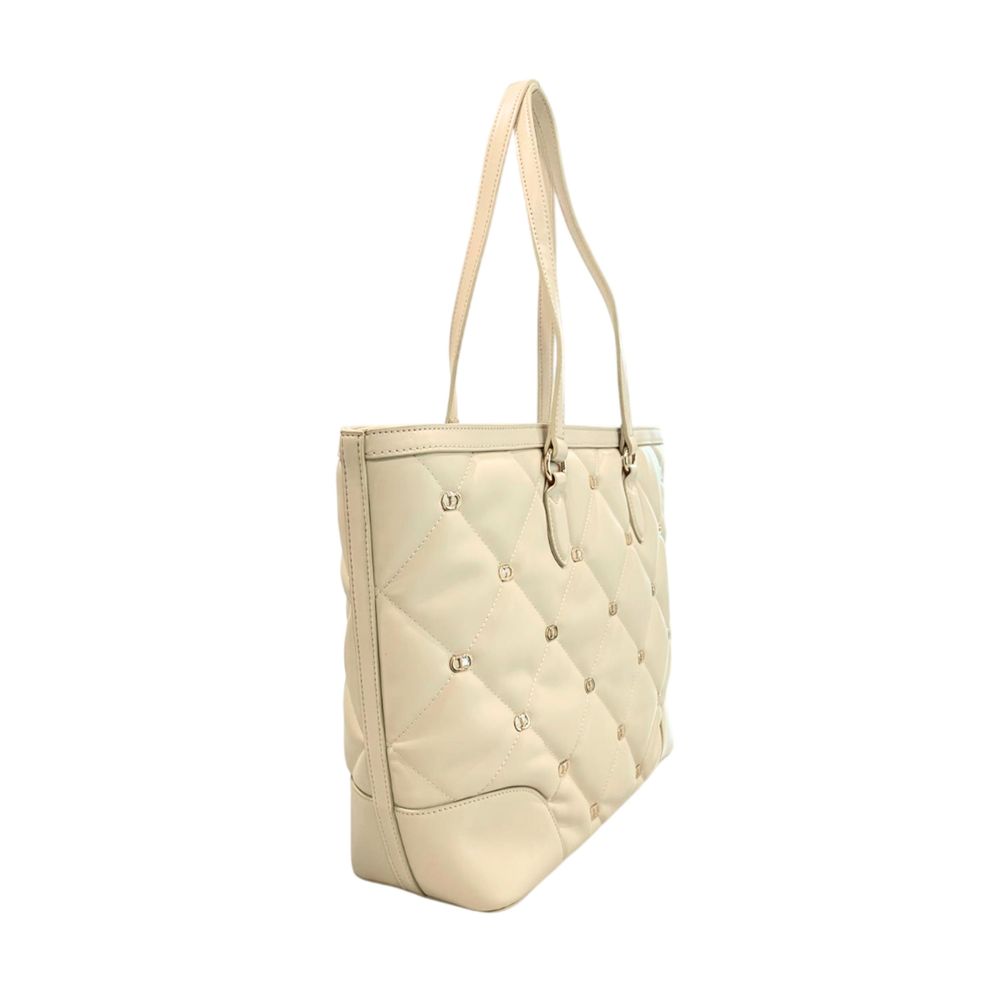 Twinset White Polyethylene Shoulder Bag - Luxe Marca