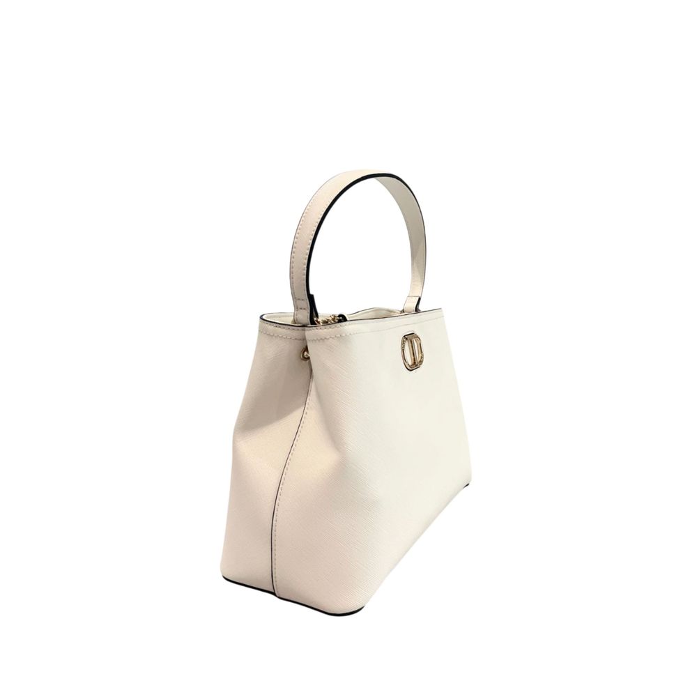Twinset White PU Women Handbag - Luxe Marca