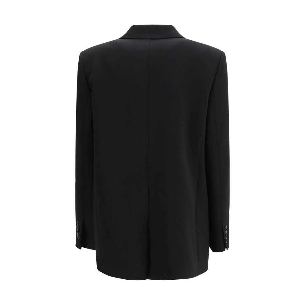 Max Mara Black Triacetate Blazer - Luxe Marca