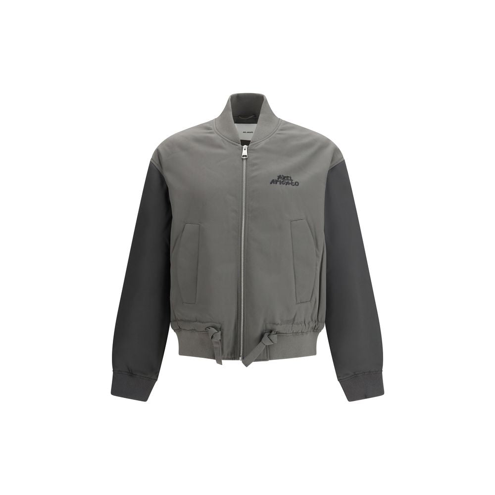 Axel Arigato Gray Polyester Bomber