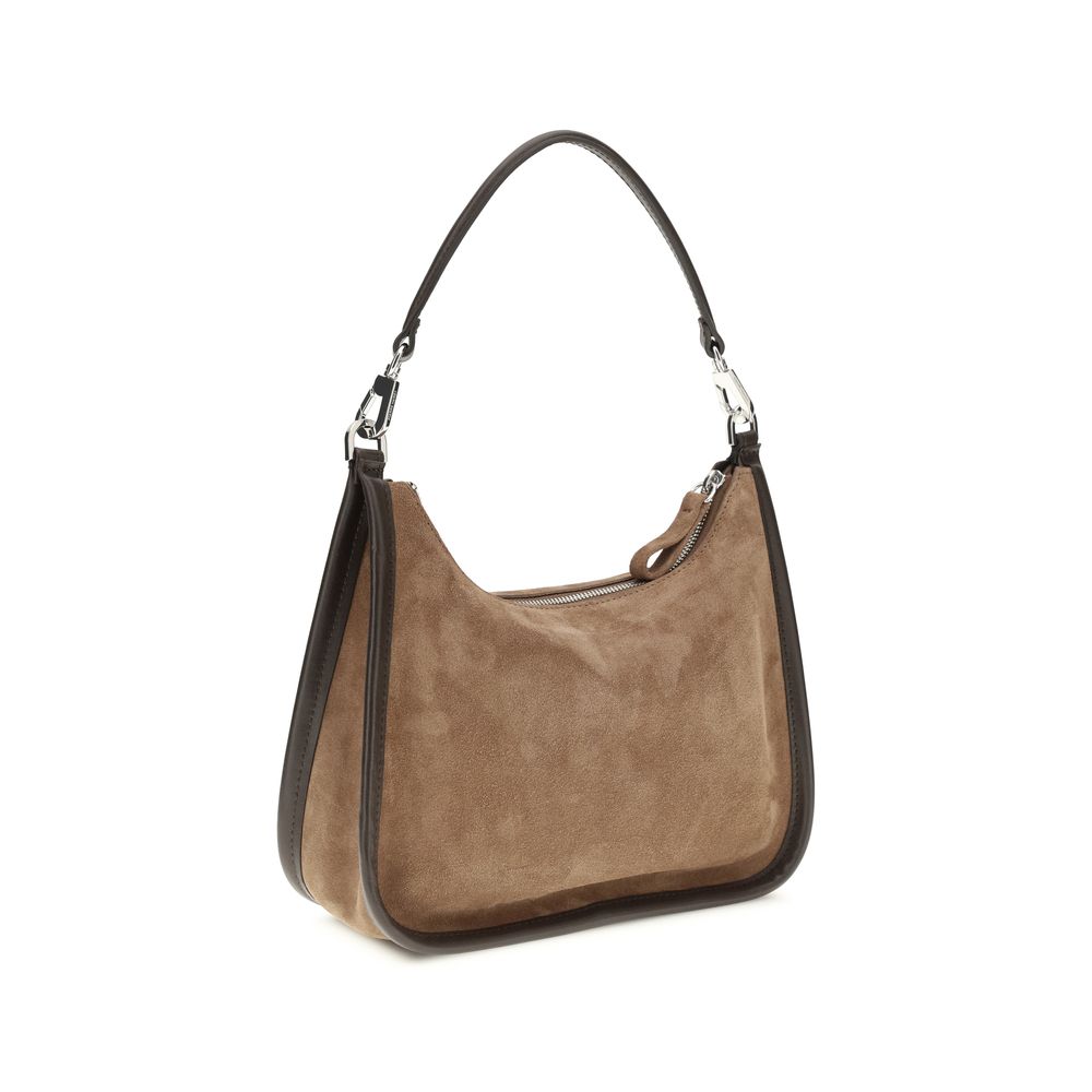 Pierre Hardy Brown Calf Leather Bos Taurus Shoulder Bag - Luxe Marca