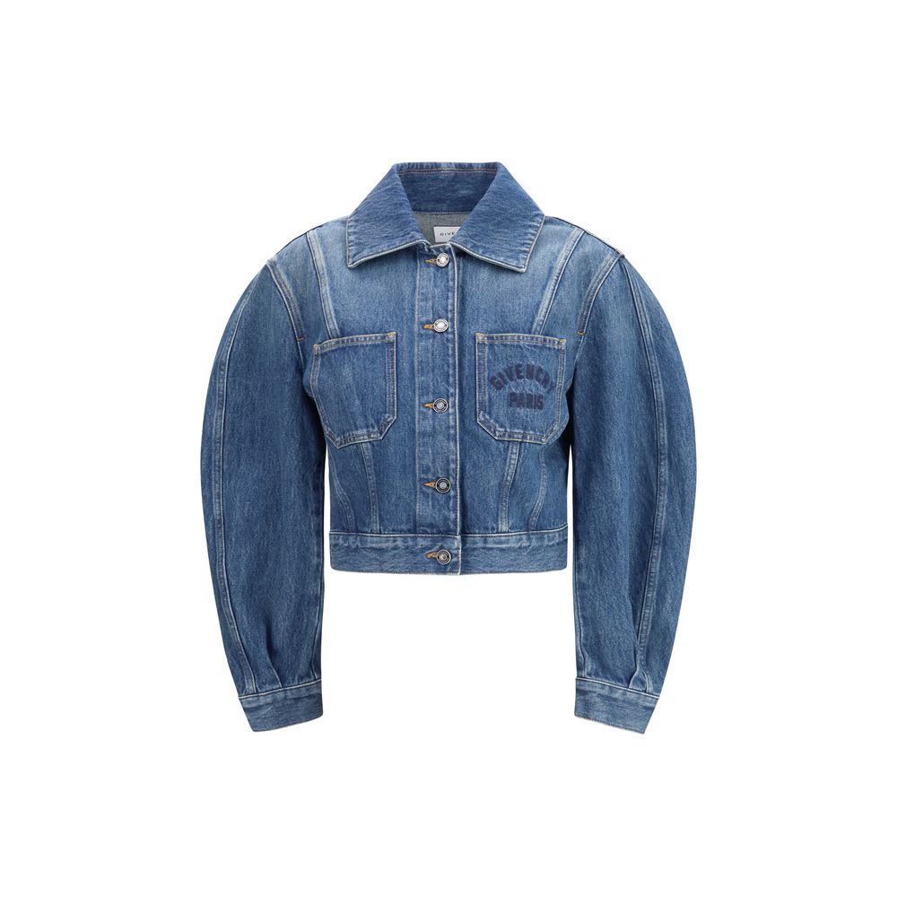 Givenchy Blue Cotton Denim Jacket - Luxe Marca