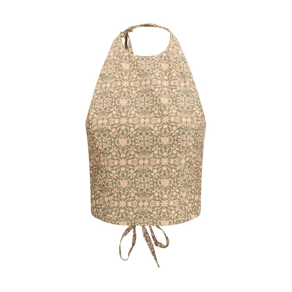 Kristina Ti Multicolor Viscose Top - Luxe Marca