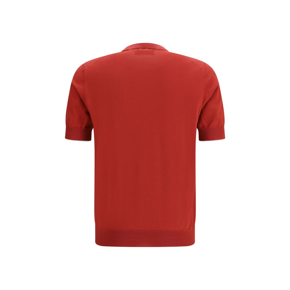 Brunello Cucinelli Multicolor Cotton T-Shirt - Luxe Marca
