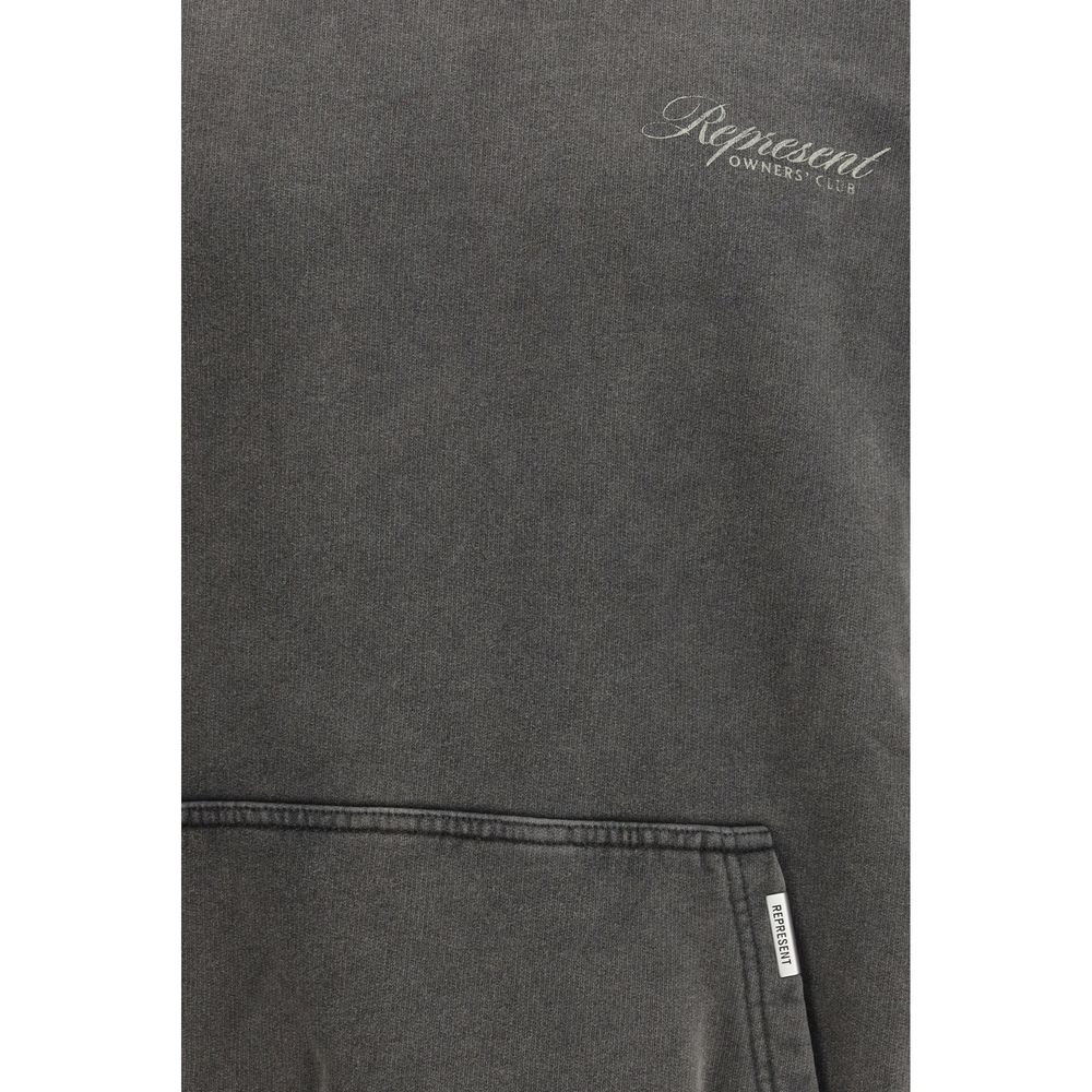 Represent Gray Cotton Sweatshirt - Luxe Marca