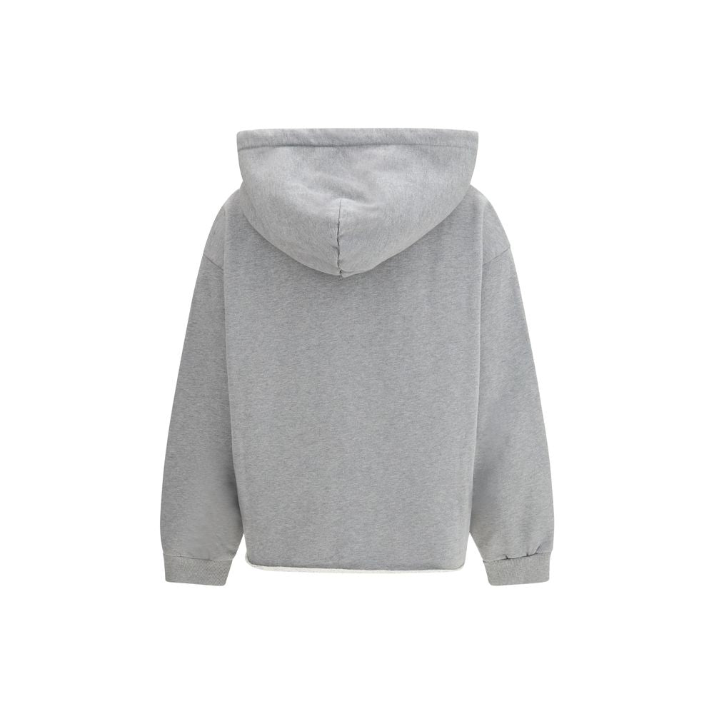MM6 Gray Cotton Sweatshirt - Luxe Marca