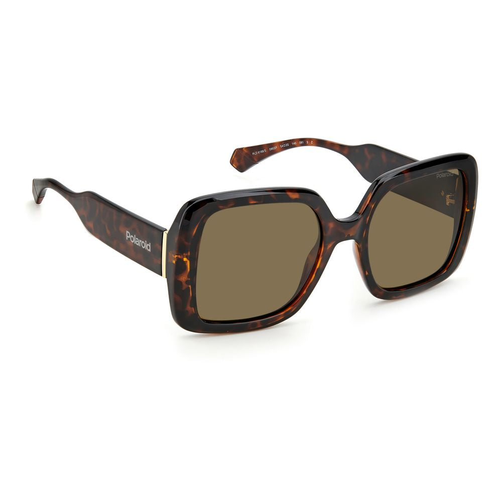 Polaroid Brown Resin Sunglasses - Luxe Marca