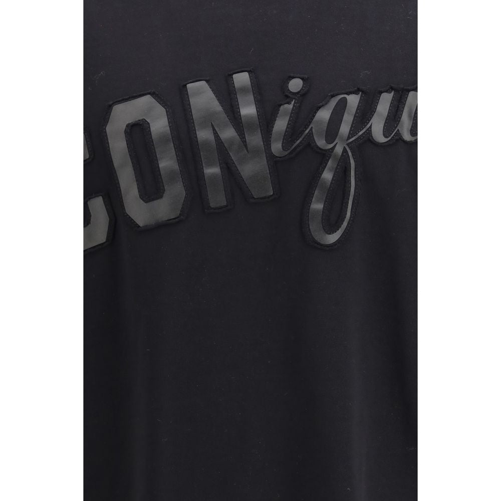 Dsquared² Black Cotton T-Shirt - Luxe Marca