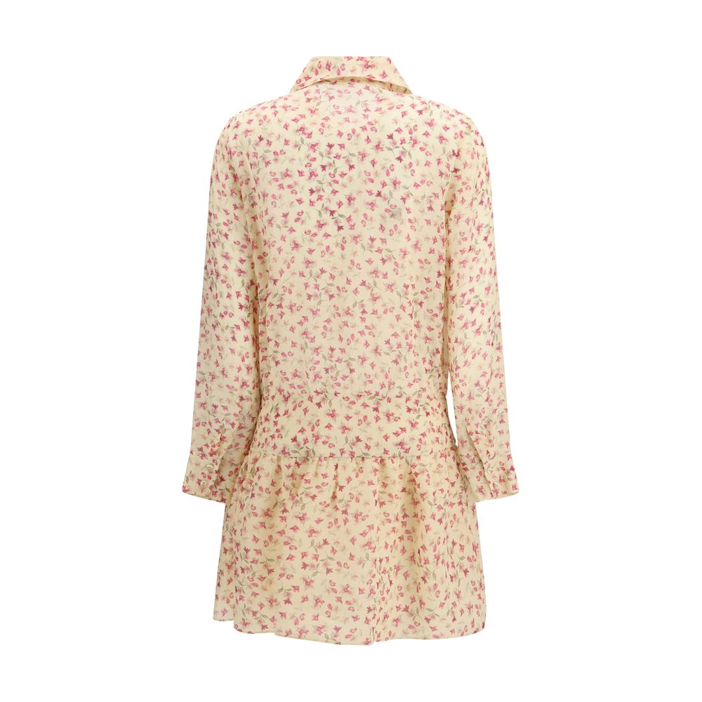 Kristina Ti Multicolor Ramie Casual Dress - Luxe Marca