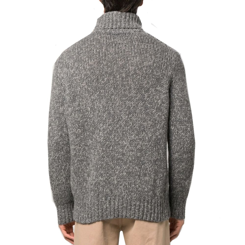 Brunello Cucinelli Gray Cashmere Sweater - Luxe Marca