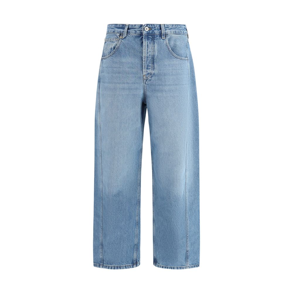 Jacquemus Blue Polyester Jeans Denim - Luxe Marca