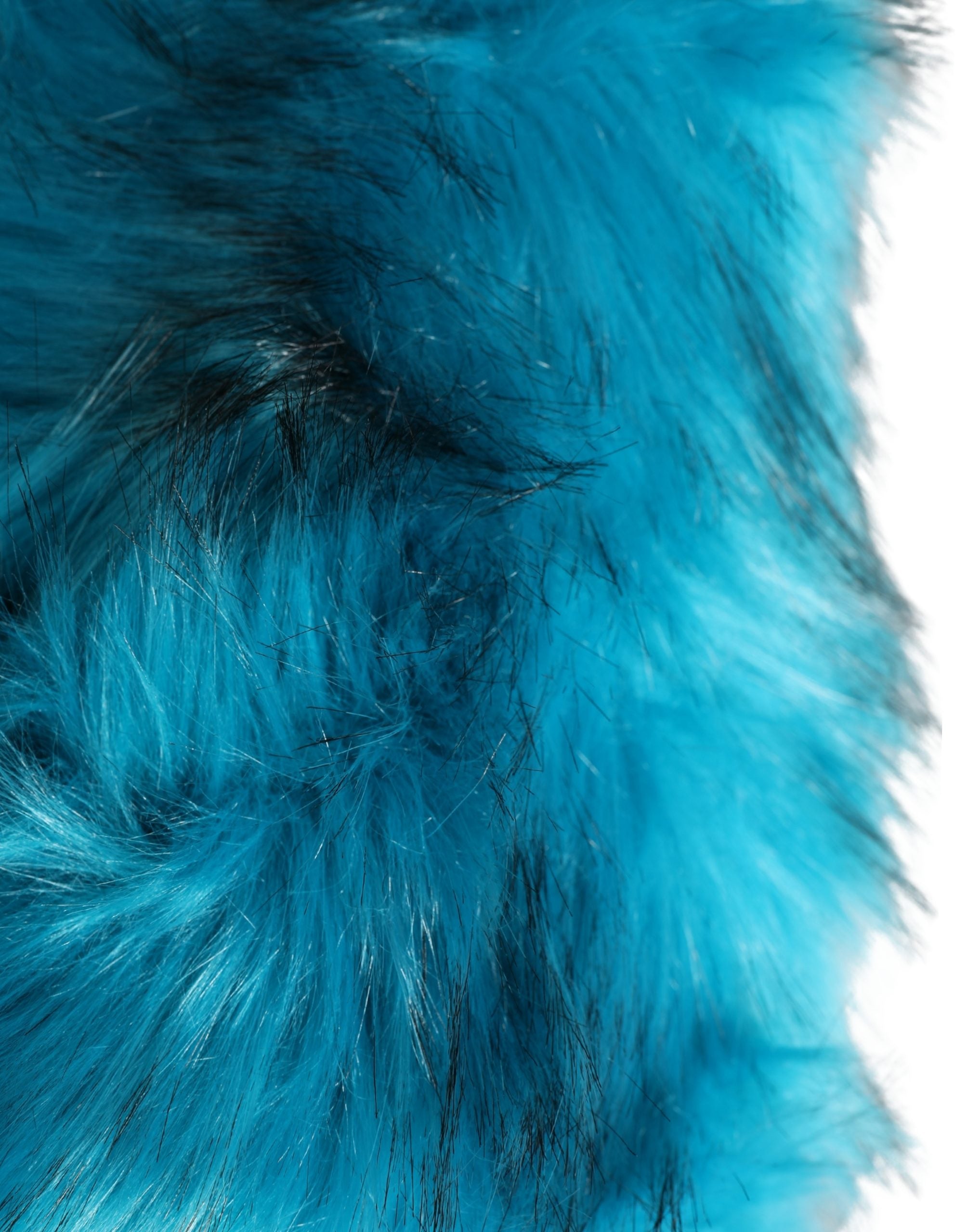 Dolce & Gabbana Blue Modacrylic Fur Women Bucket Capello Hat - Luxe Marca