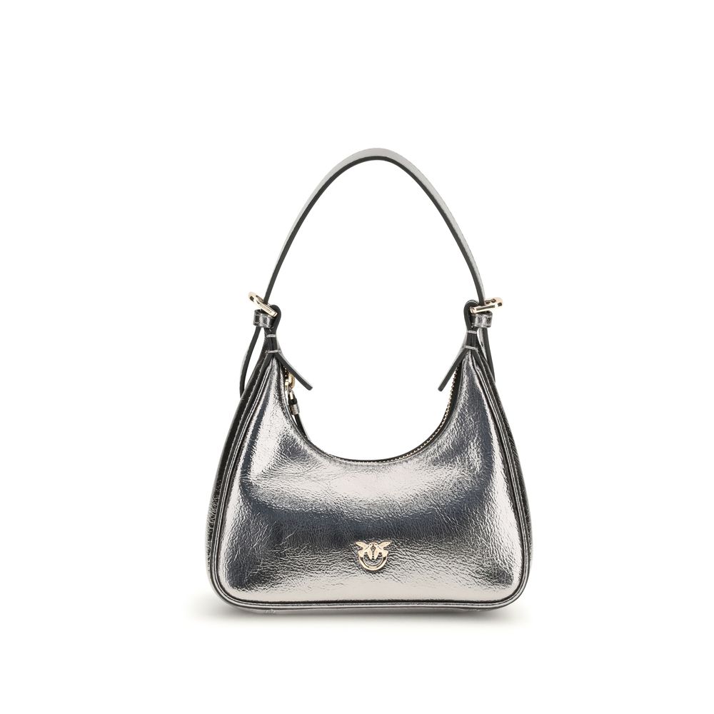 PINKO Silver Lamb Ovis Aries Aries Handbag - Luxe Marca