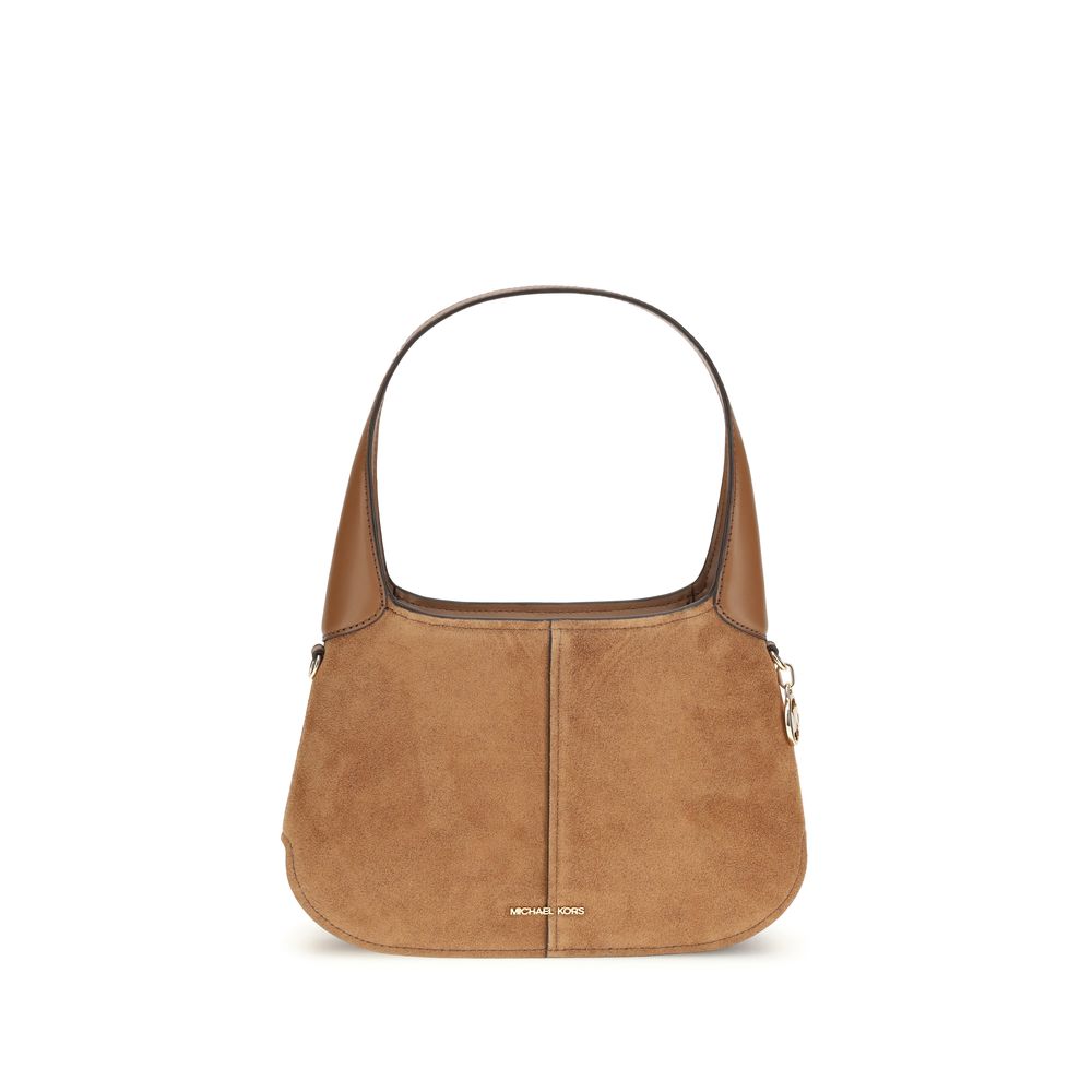 Michael Kors Beige Calf Leather Bos Taurus Shoulder Bag