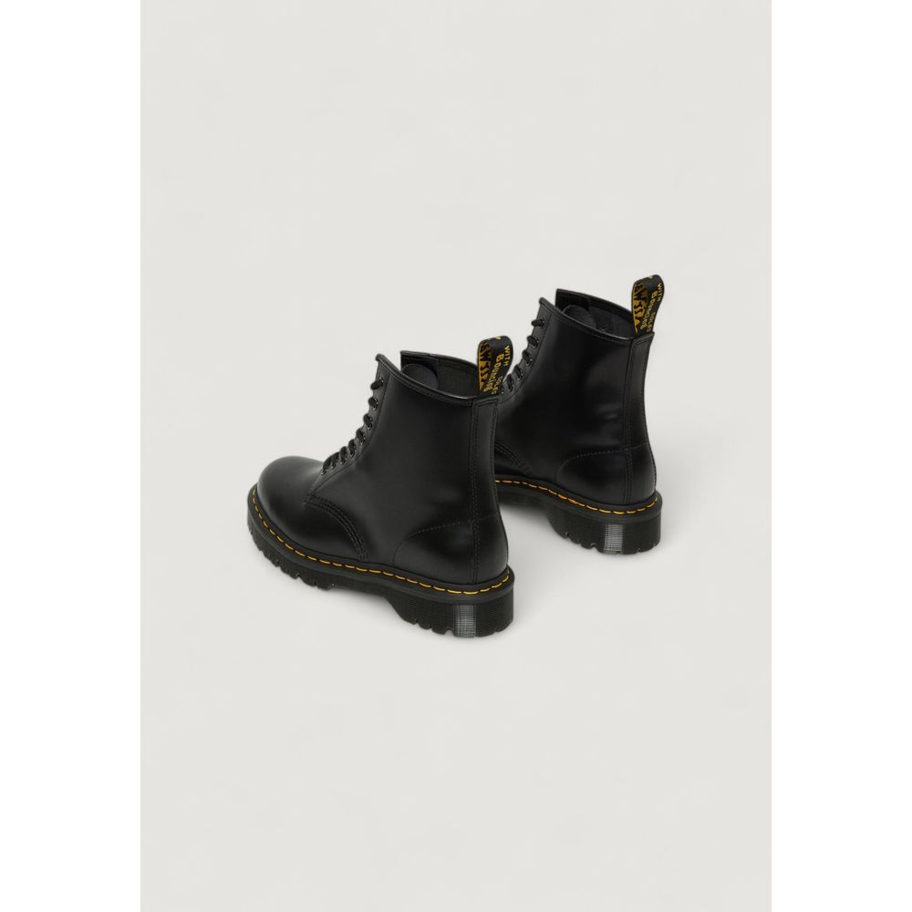 Dr. Martens Black Leather Lace-Up Boots