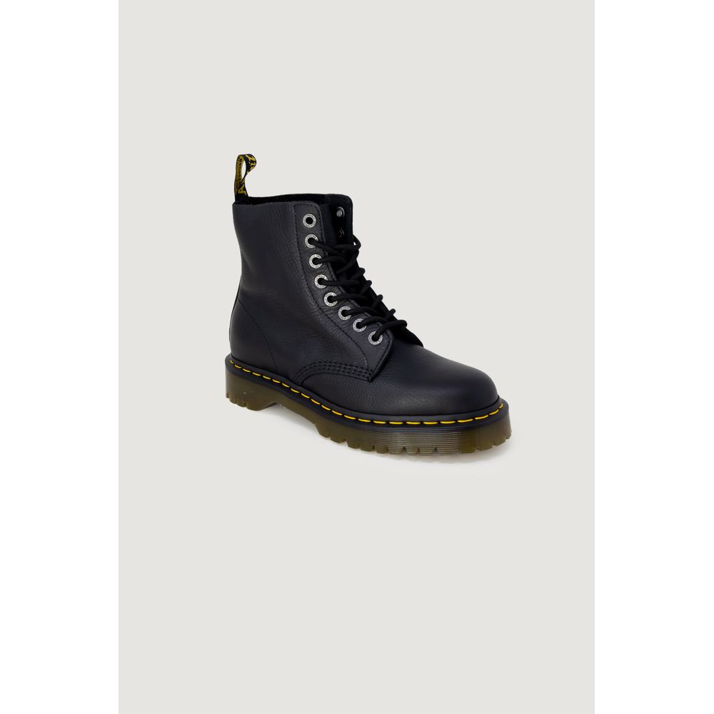 Dr. Martens Black Leather Lace-Up Boots