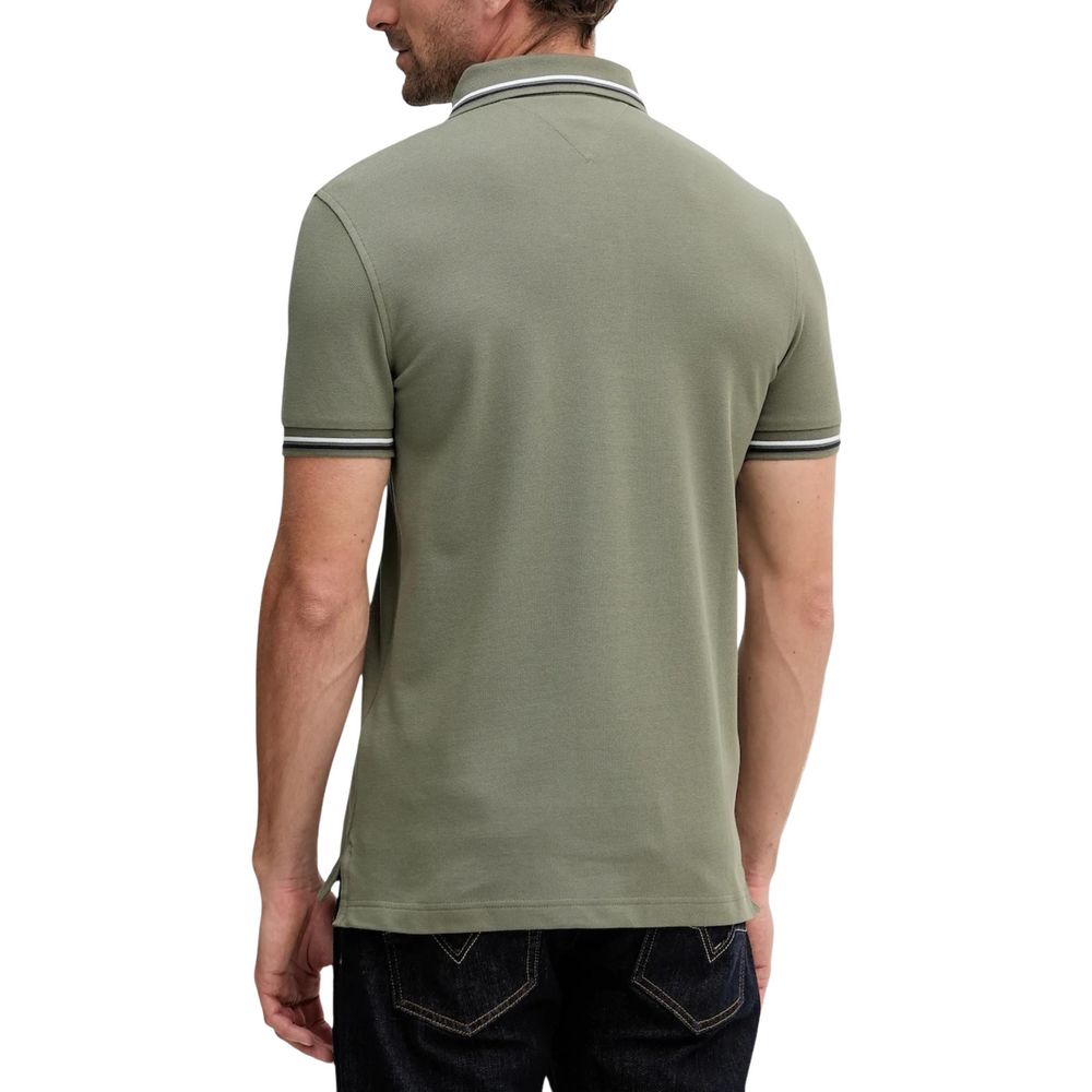 Tommy Hilfiger Bicolor Organic Cotton Polo Shirt