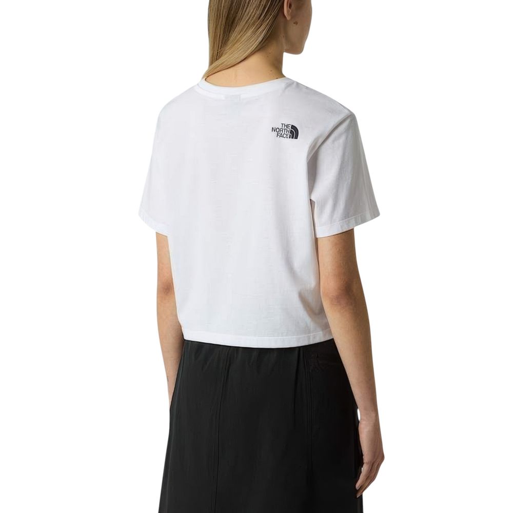 The North Face White Cotton T-Shirt