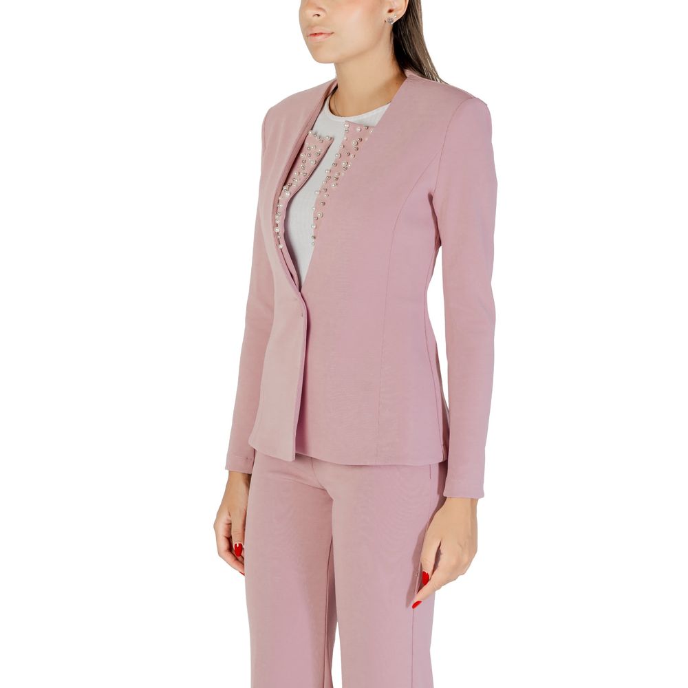 Rinascimento Multicolor Polyester Blazer