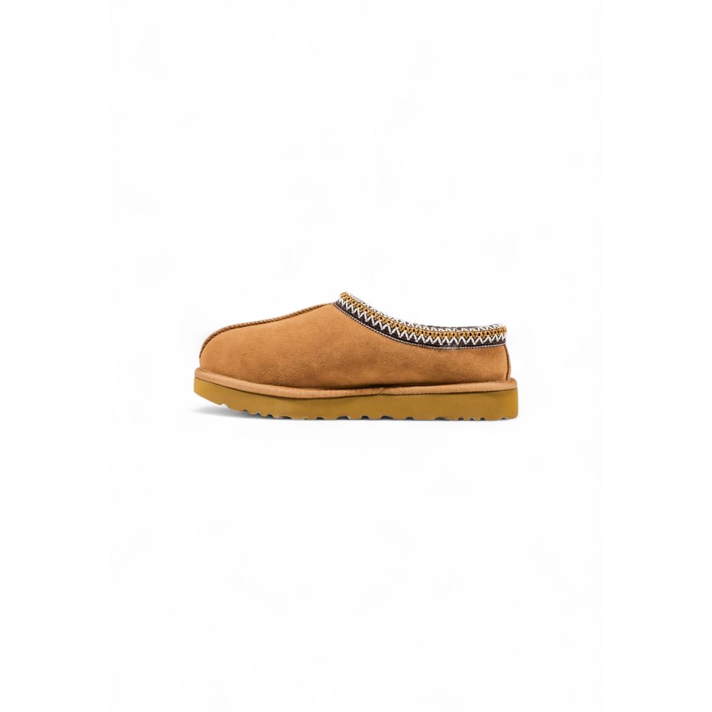 حذاء بوت الكاحل بيج من الجلد من UGG